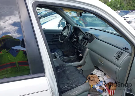 2004 Honda Pilot Ex-L from USA, damaged, VIN 2HKYF18564H500485